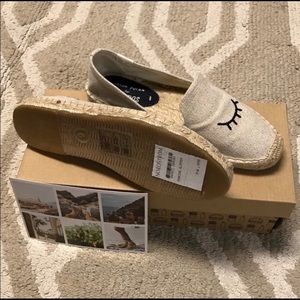 Soludos X Jason Polan  Wink Eye Espadrilles